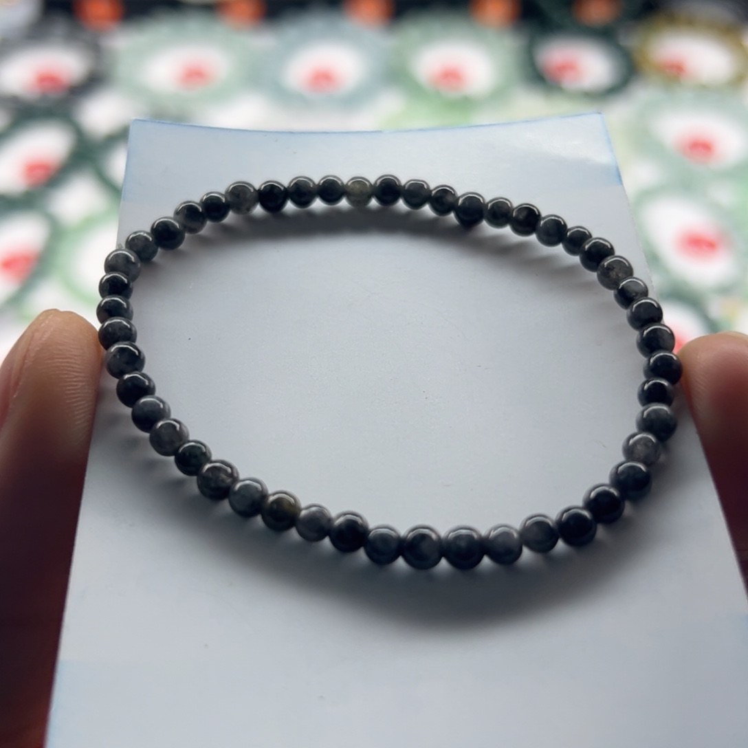 翡翠手链未镶嵌卡3.5