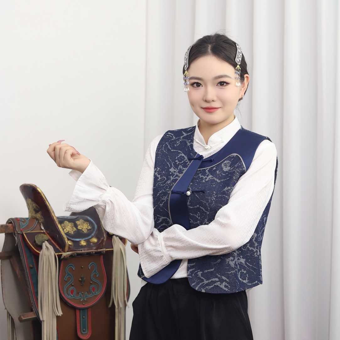马夹蒙古元素女士时尚 百搭 气质款 民族风