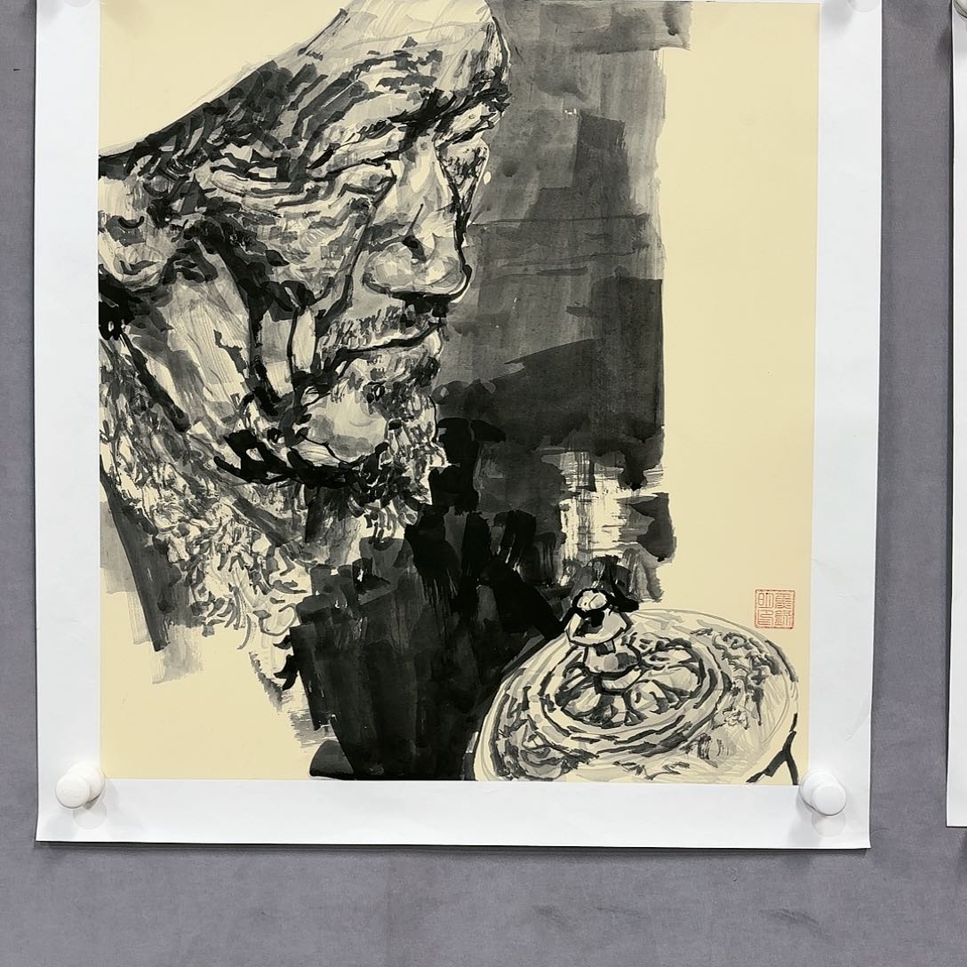 国画国画纯手绘作品请放心去藏