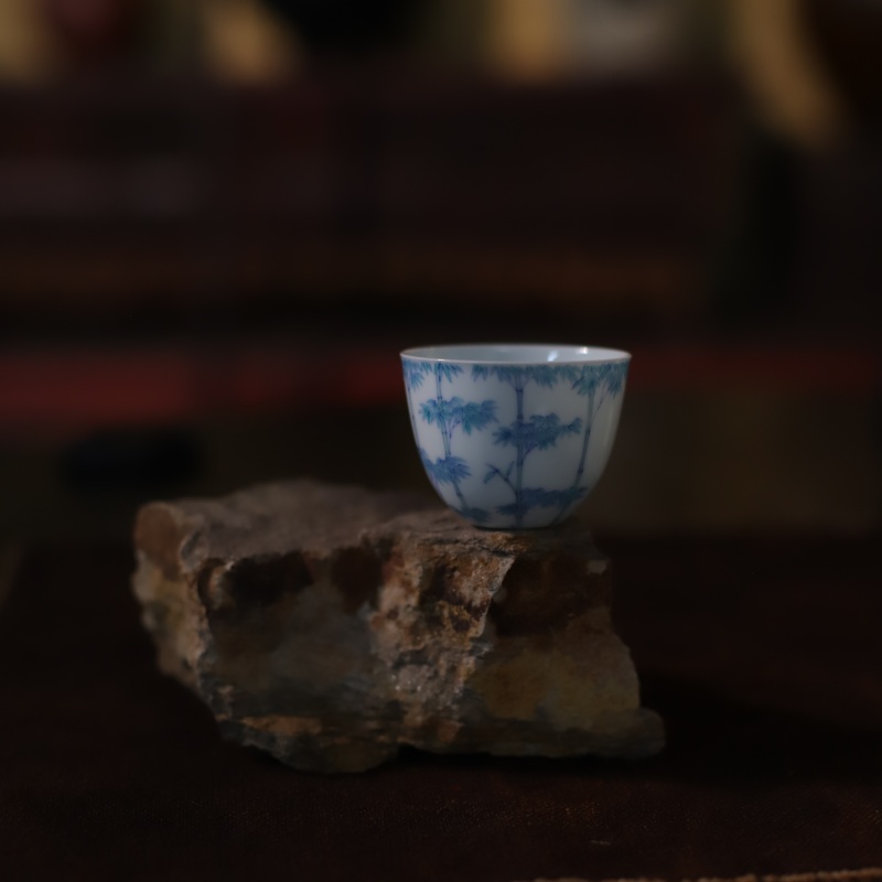 【慕白茶集】忘言造物-斗彩清风主人杯