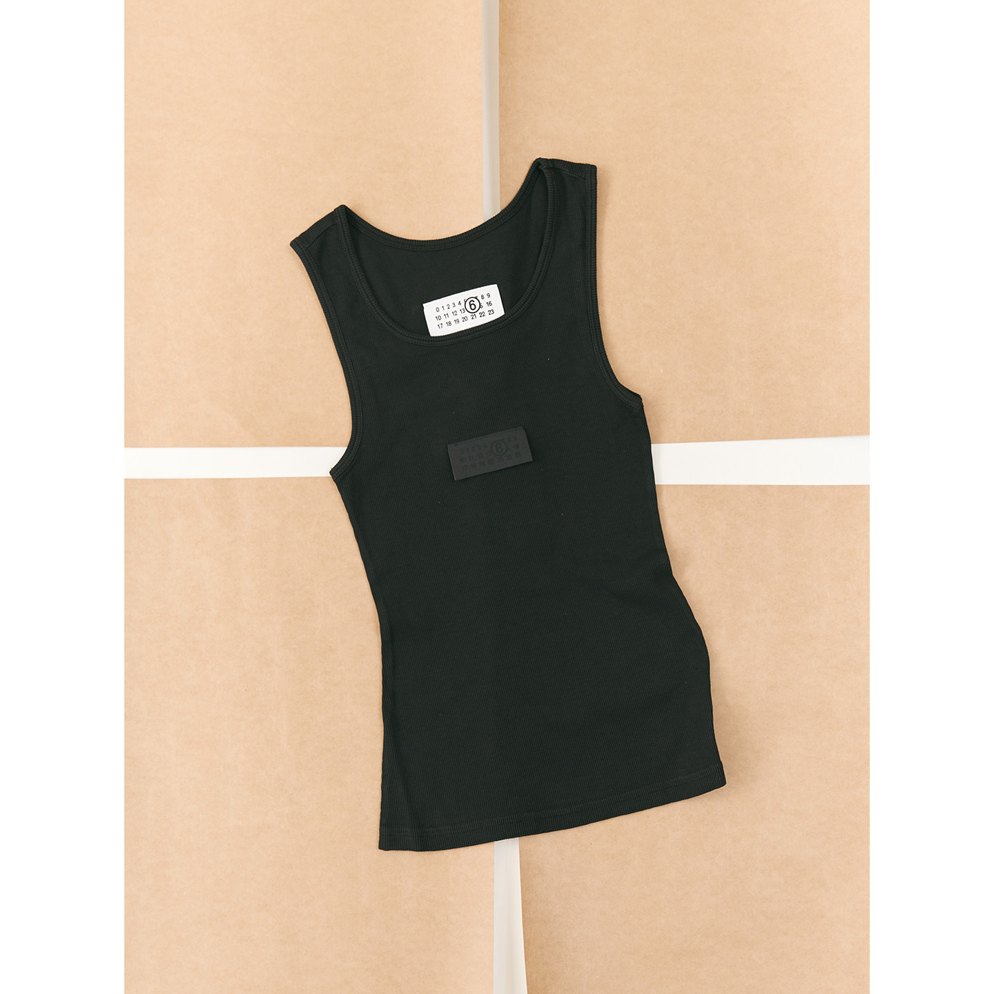 MM6 设计师品牌 26早春 休闲纯色工字背心 SOLSOL买手店