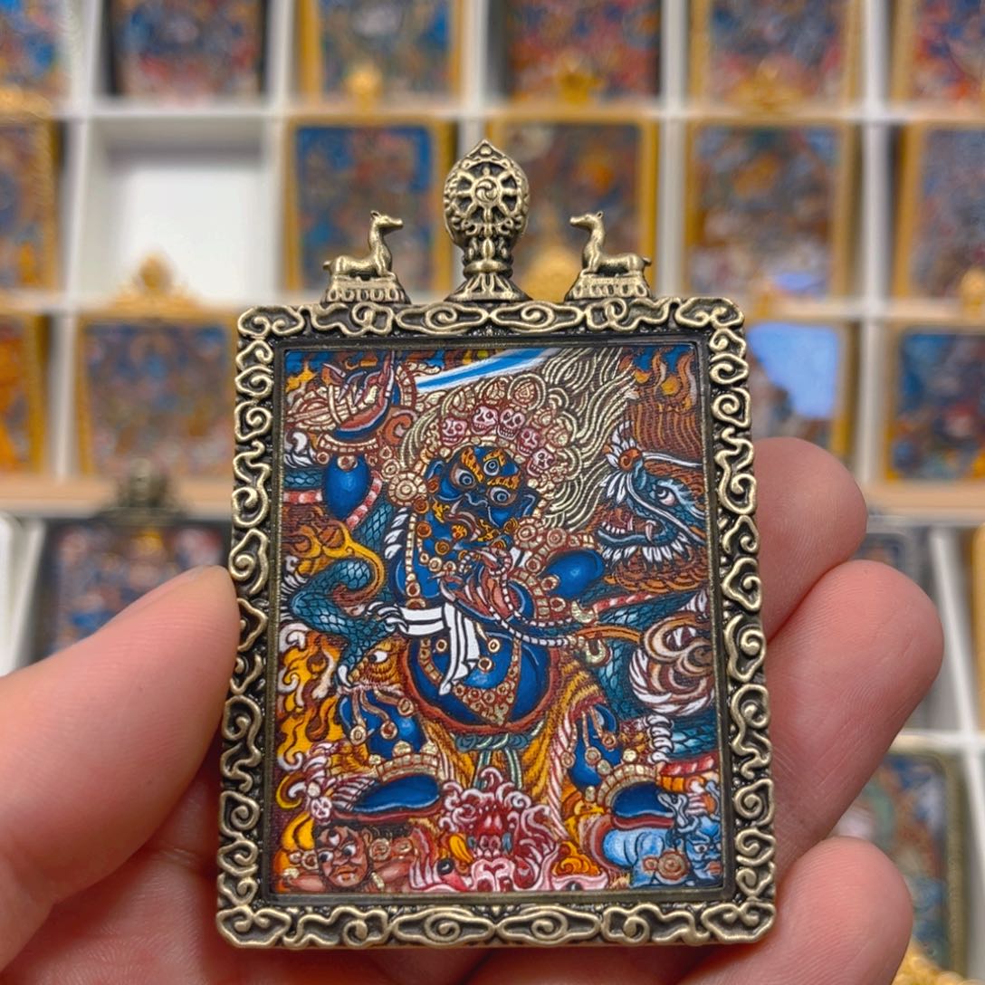 吊坠目***?纯手绘唐卡