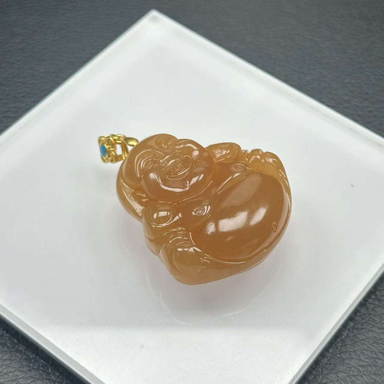 糖料佛公吊坠-A2102