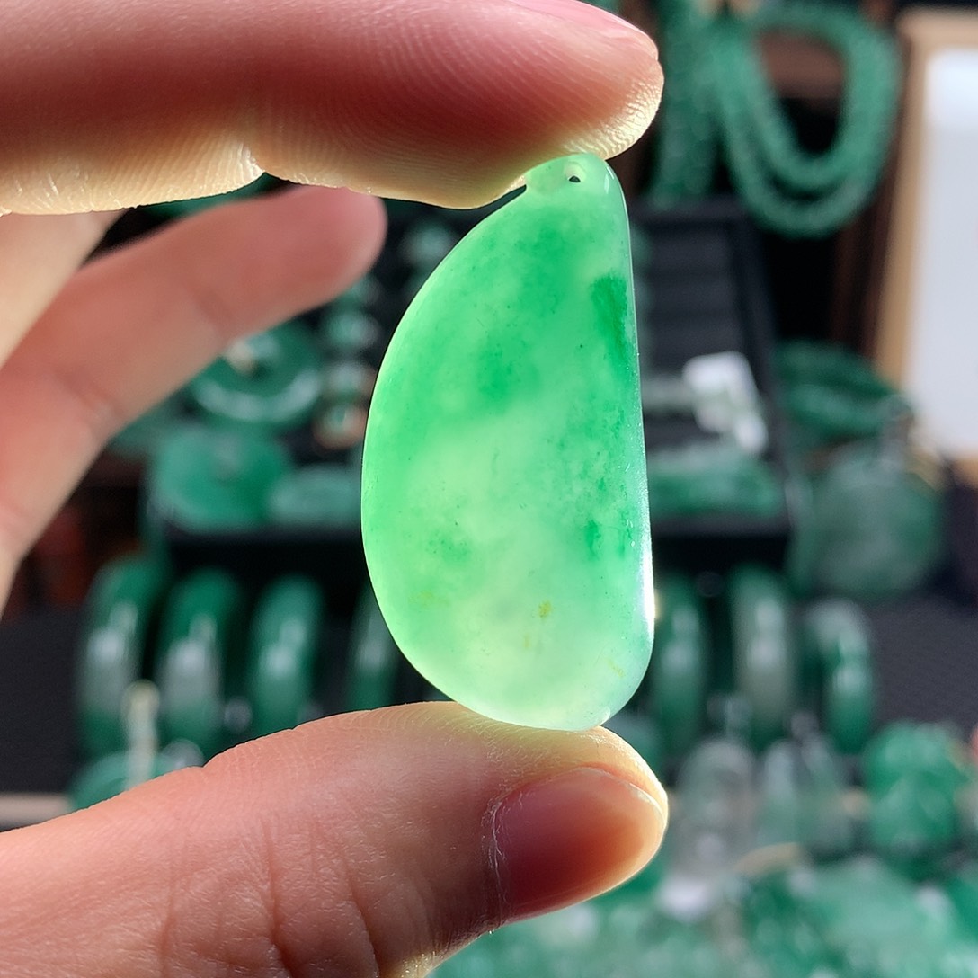 石英质玉吊坠(不含链)未镶嵌福瓜挂件