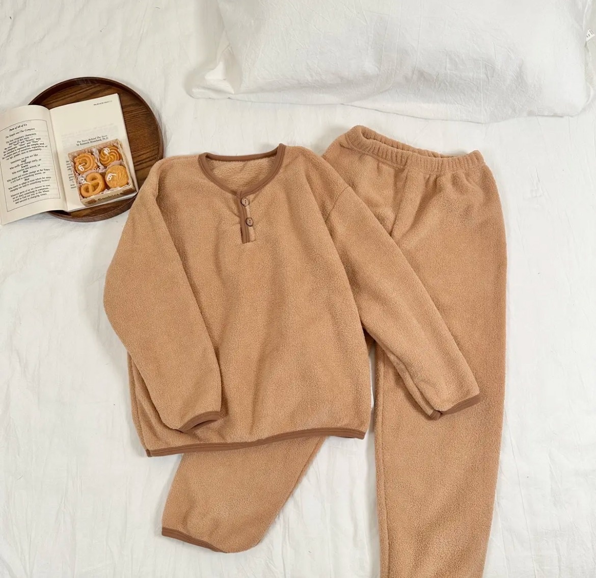 双面绒睡衣童装家居服