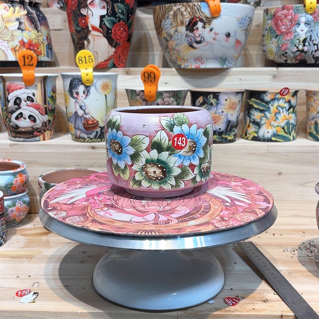 紫砂花盆手工花盆默认微瑕11/11