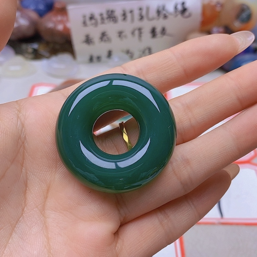 【闪购商品】未镶嵌玛瑙/玉髓珠宝半成品林*子