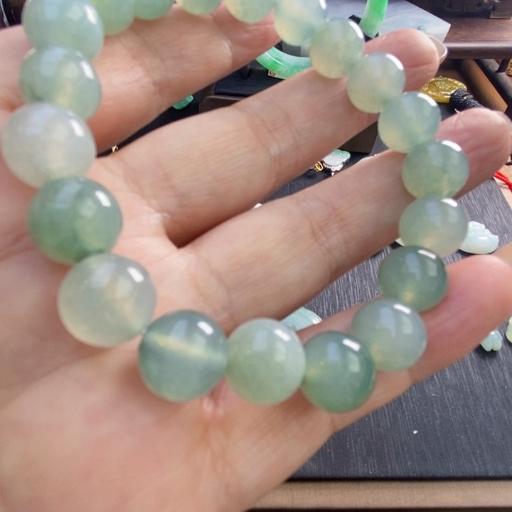 颈饰未镶嵌翡翠酒*༠天然翡翠