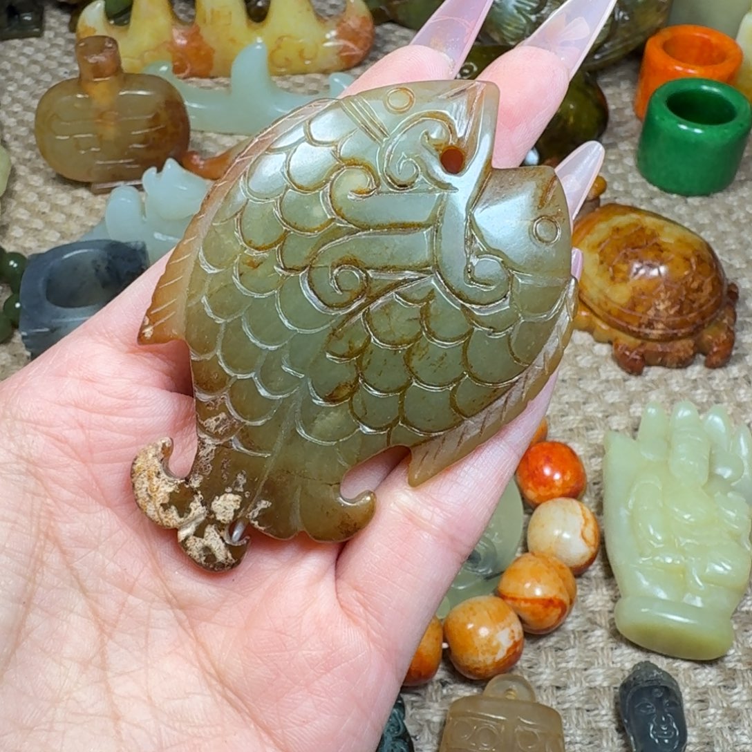 吊坠白玉菩提挂件