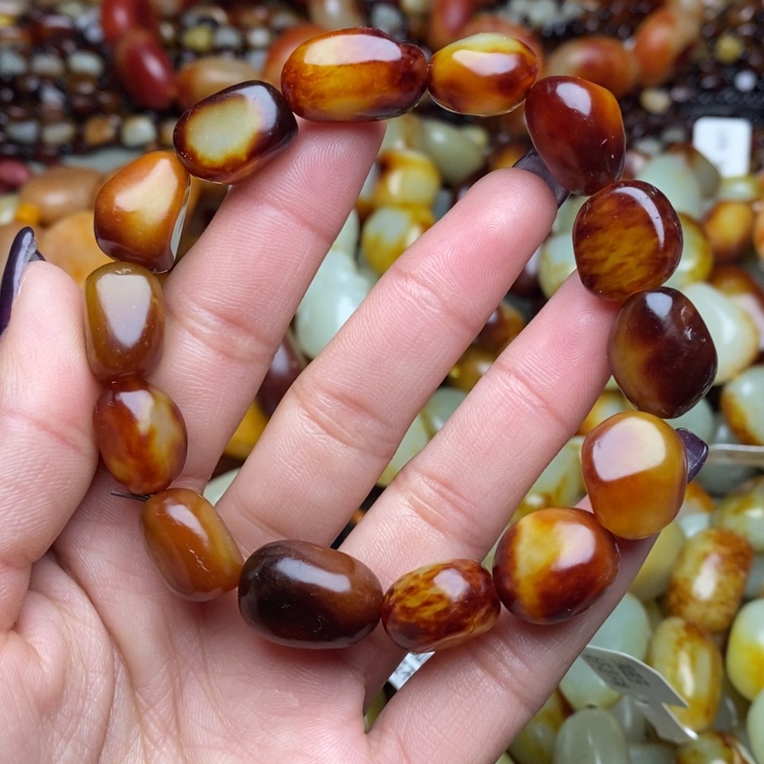 和田玉手链未镶嵌