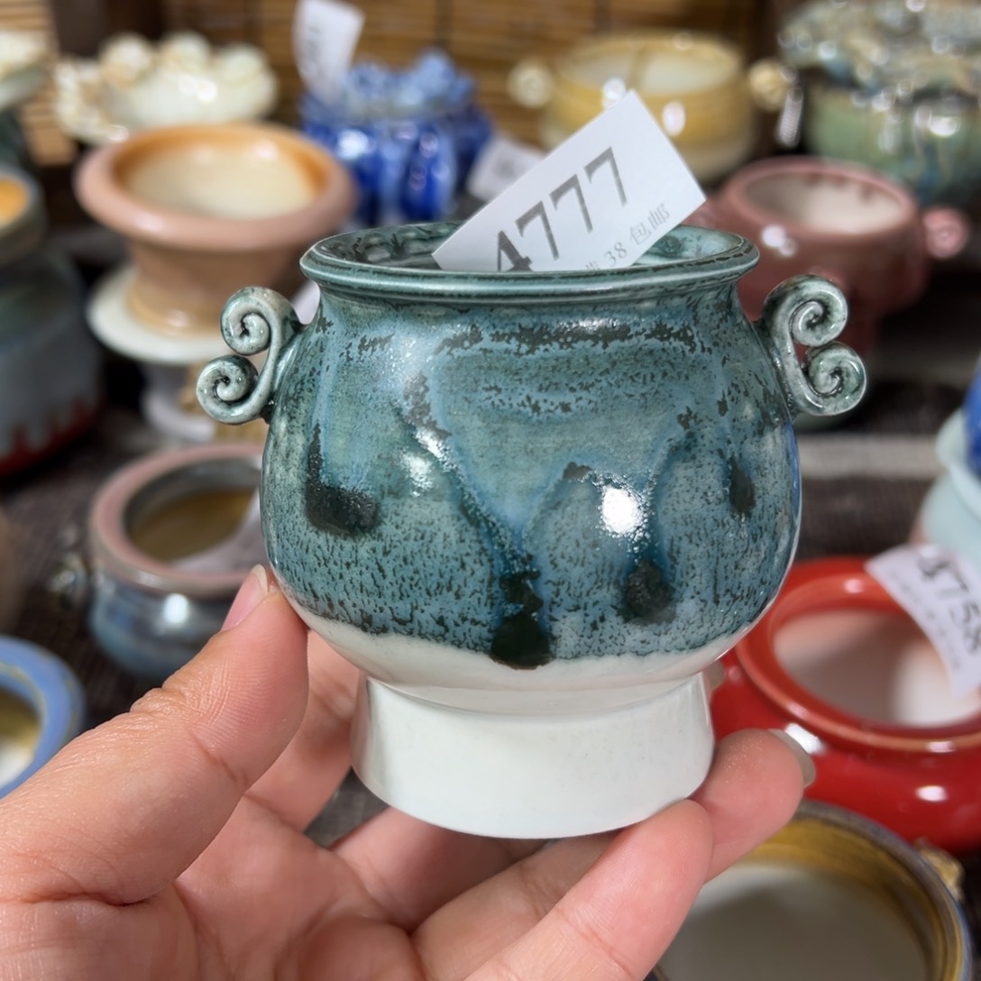 红陶景德镇手工花盆