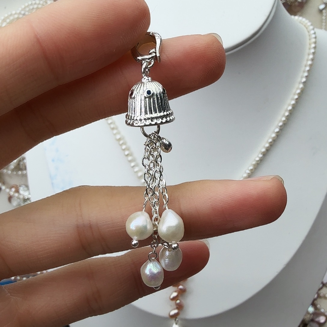 颈饰未镶嵌淡水珍珠