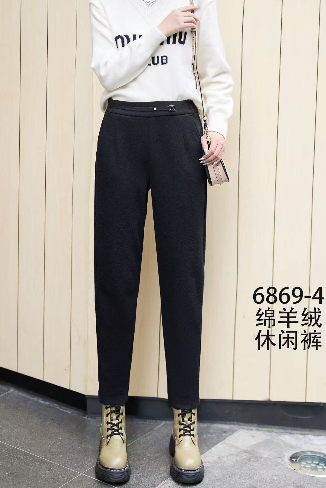 时尚女款休闲裤6869