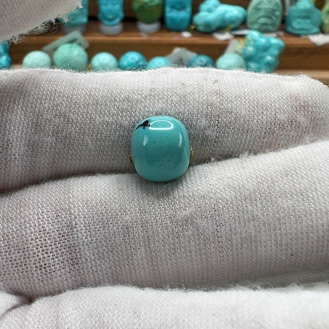 绿松石老型珠 未镶嵌