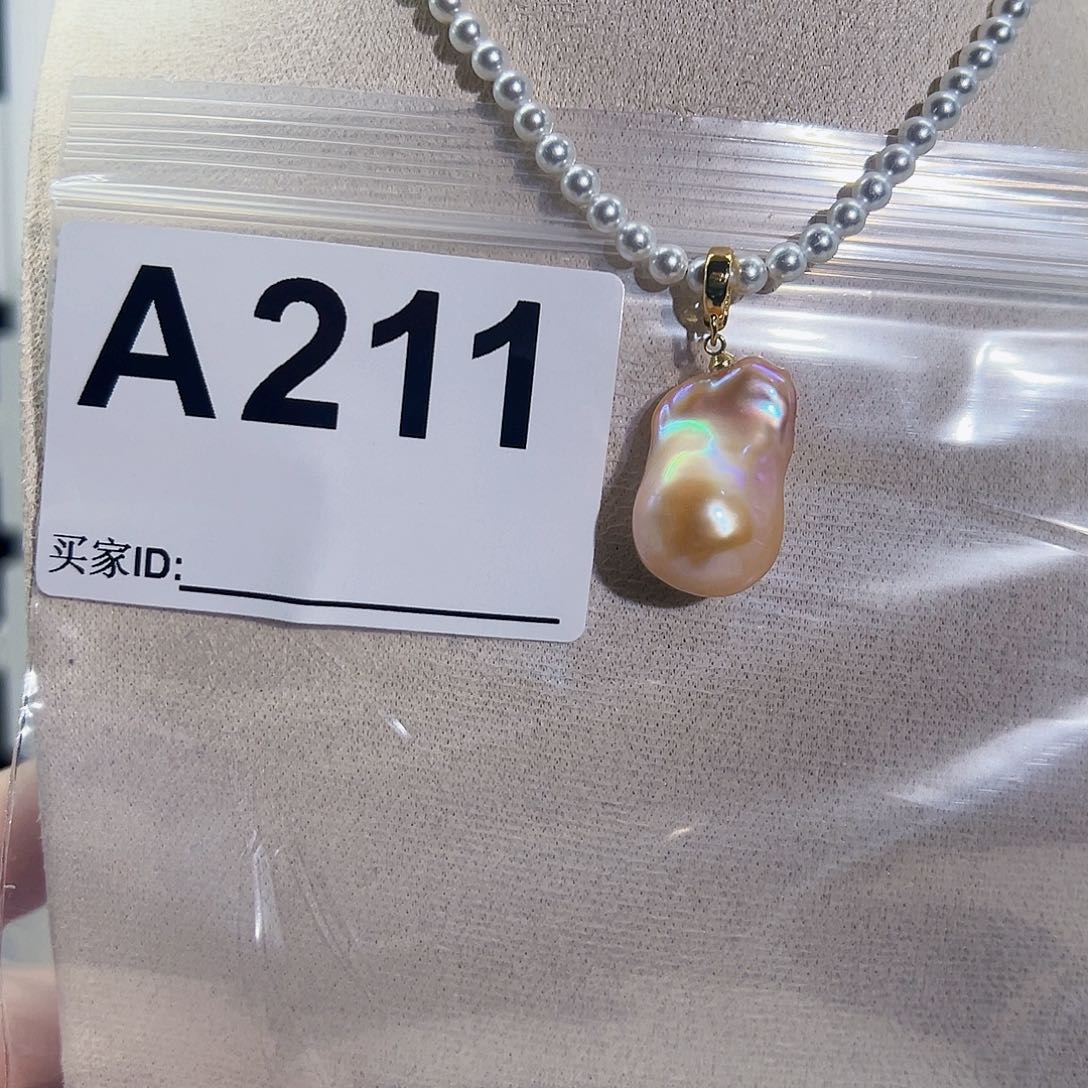 淡水珍珠吊坠(不含链)未镶嵌