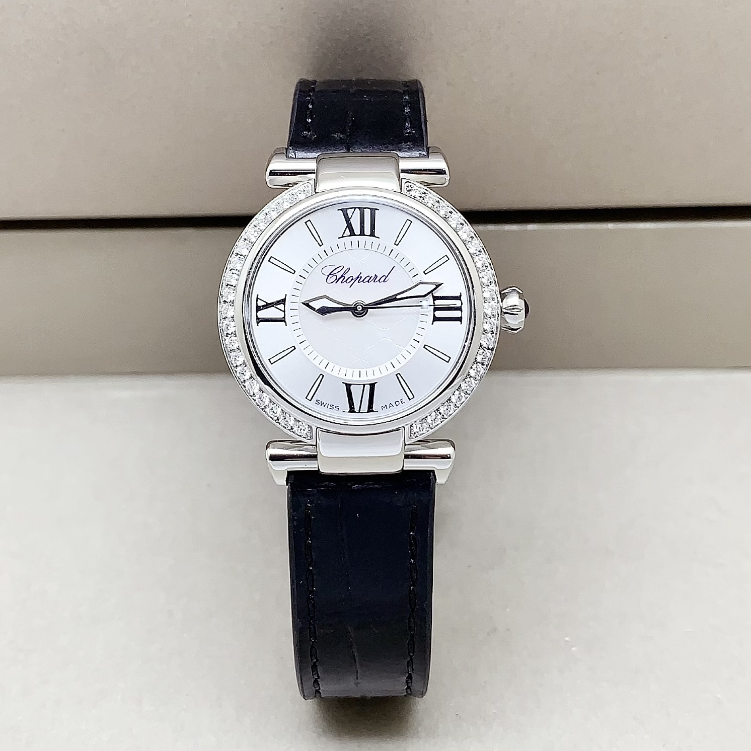 99新 Chopard/萧邦 IMPERIALE系列/29mm/原钻/自动机械女士手表
