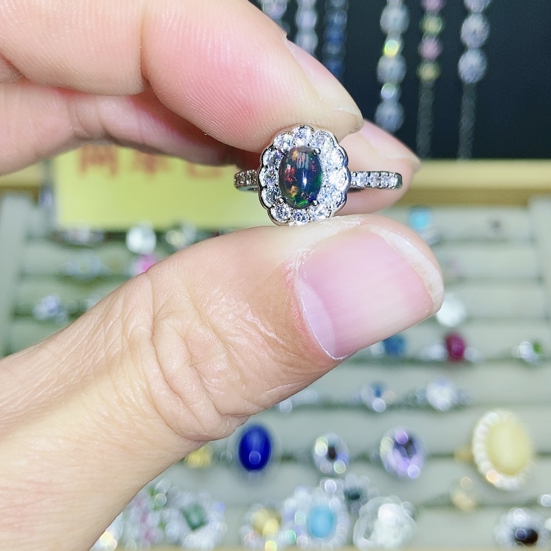 【闪购商品】未镶嵌欧泊戒指