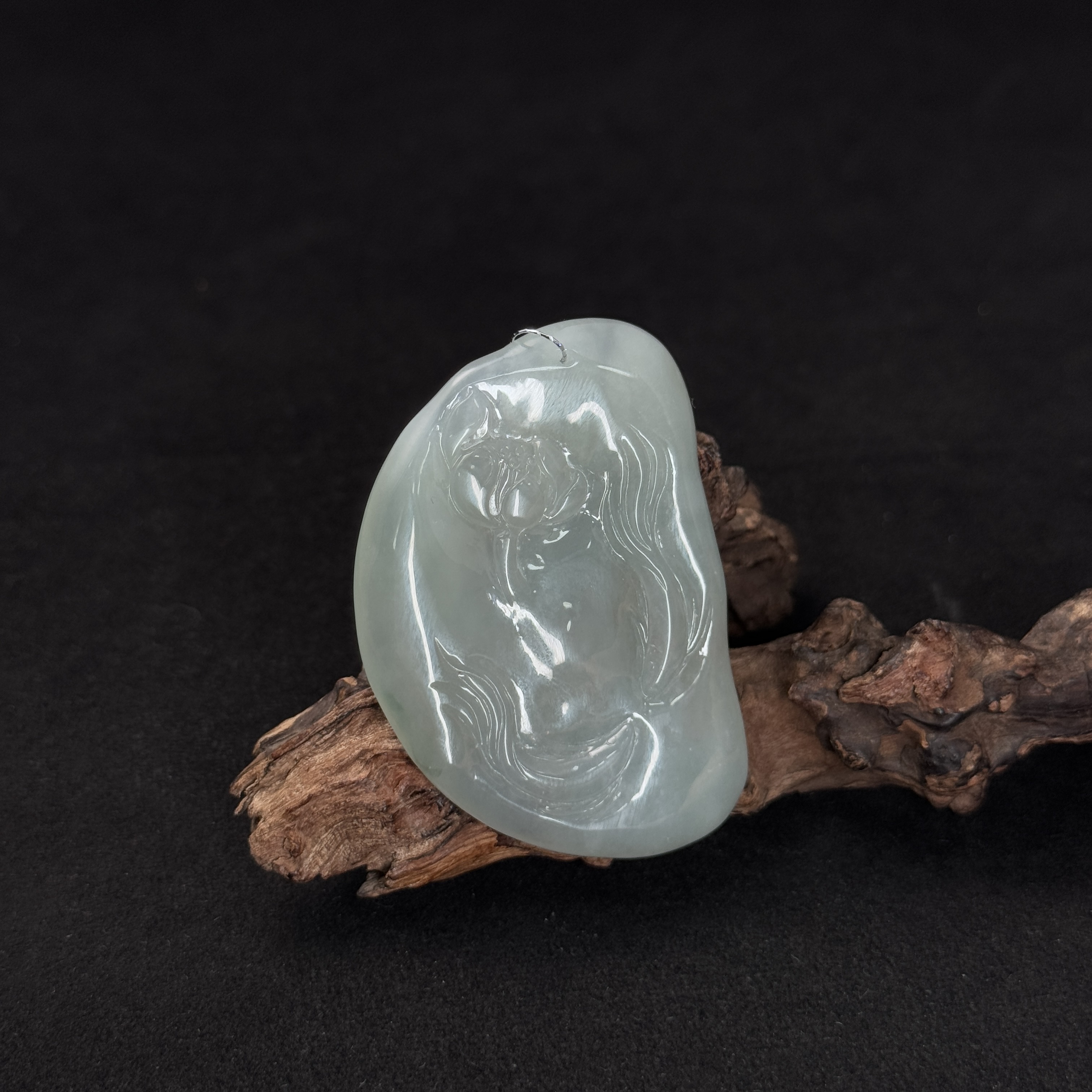 【诚翠拍品第一百零三期午】翡翠58吊坠GBL3074