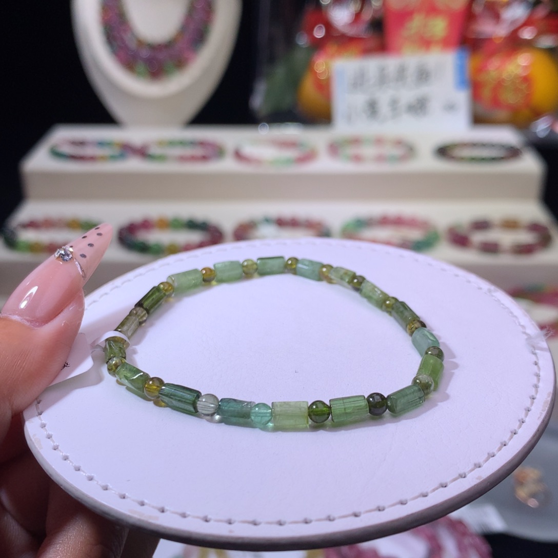 碧玺手链未镶嵌碧玺