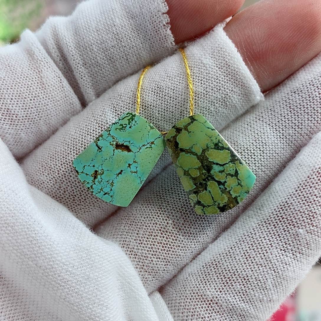 绿松石珠宝奇石未镶嵌