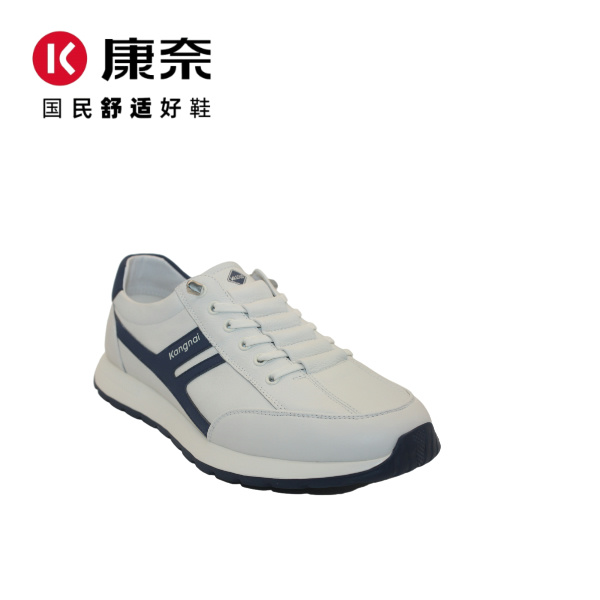 Kangnai/康奈松紧带休闲低帮时尚运动鞋舒适潮鞋男款11251557厚底