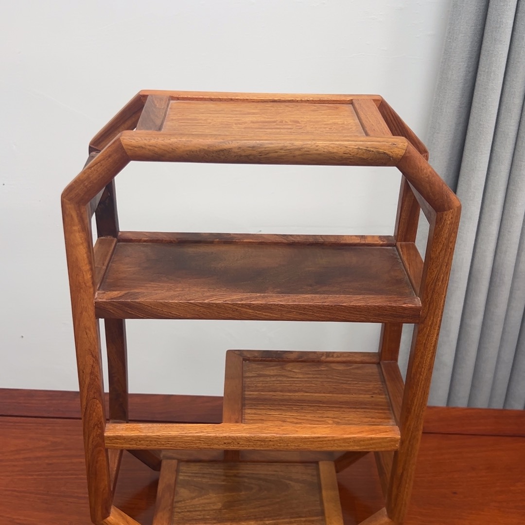 紫檀木类成套家具小博古架