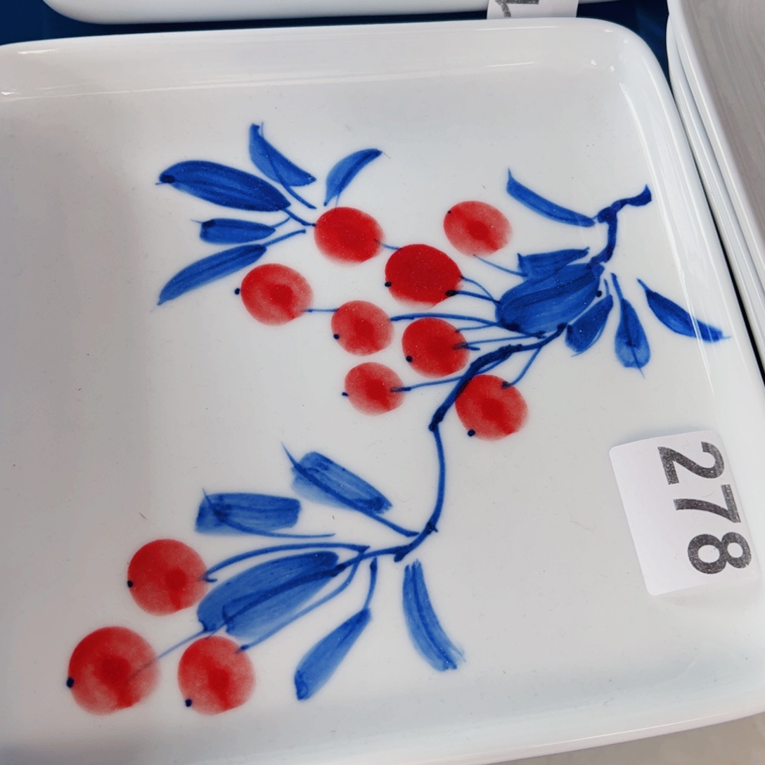 瓷片景德镇瓷器手工手绘制作