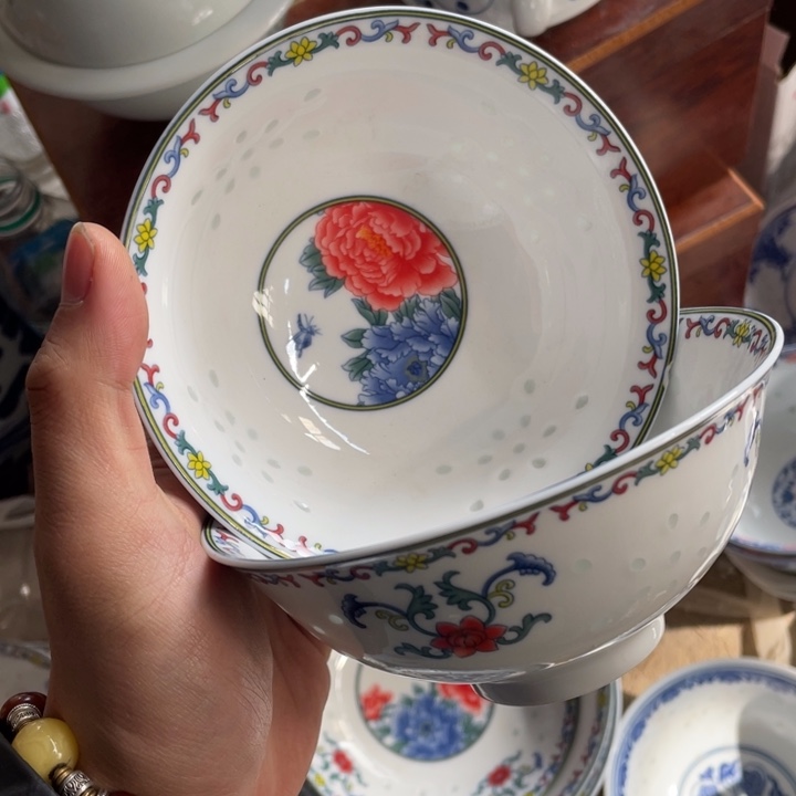 碗瓷景德镇高温细白瓷餐具