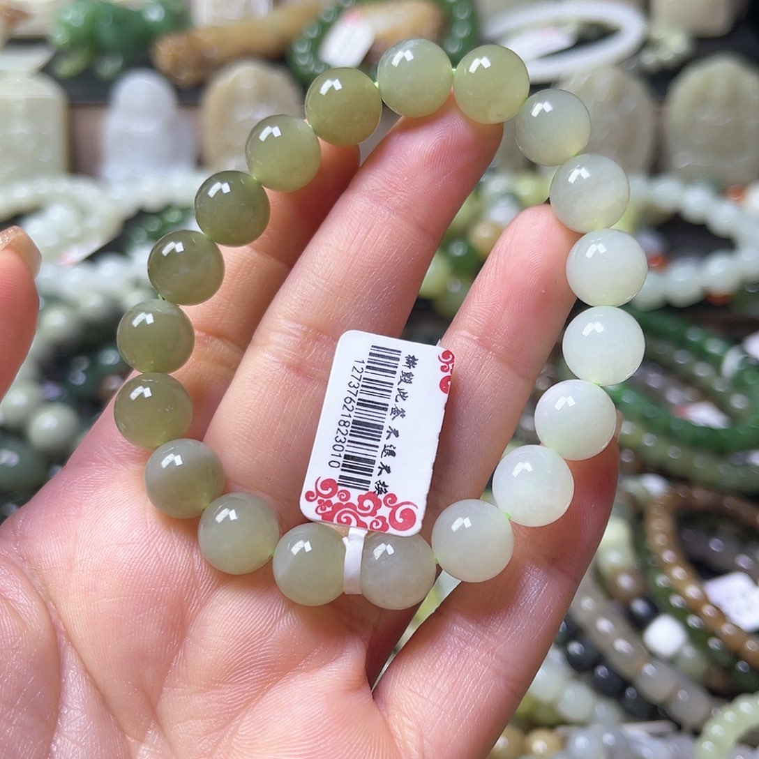 和田玉手链未镶嵌