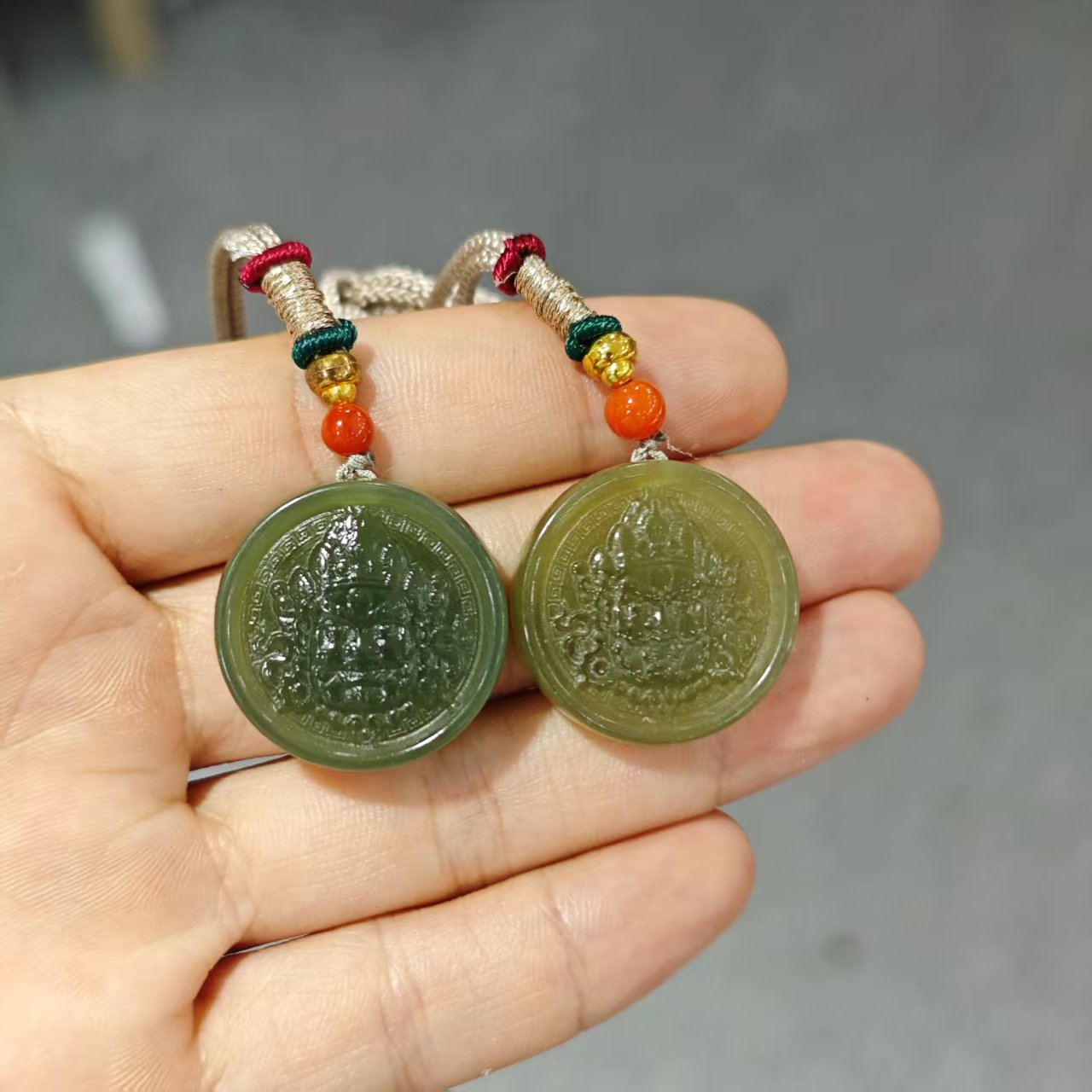 【举石优选】S07-S661-47和田玉吊坠（一件/多样性发/约24*5mm）u