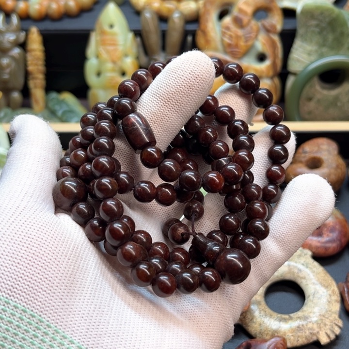 未镶嵌岫岩河磨玉（透闪石质玉）车挂?***?