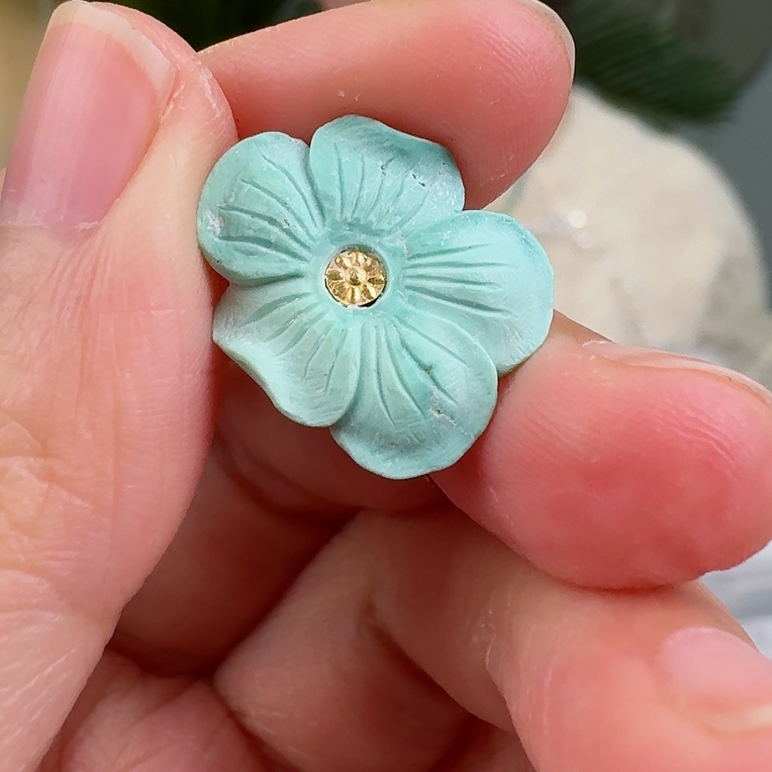 绿松石珠宝奇石未镶嵌