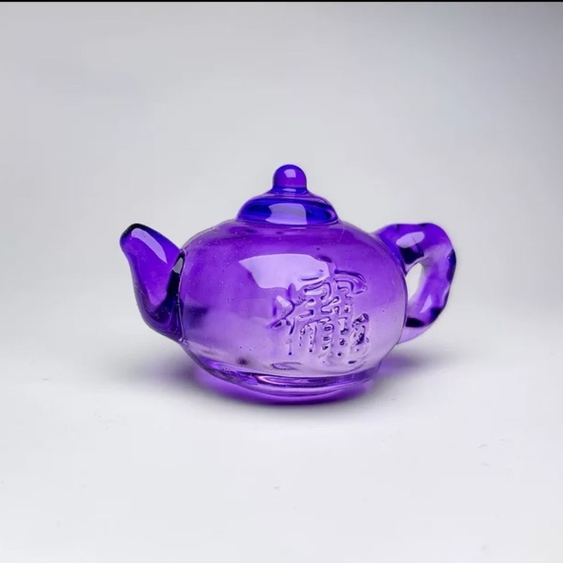 紫气东来水晶福运把把壶