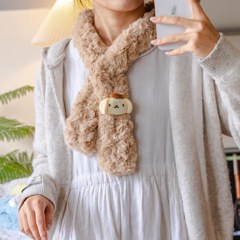 手工diy仿皮草手织围巾材料包新手自制秋冬情侣简单礼物送女友