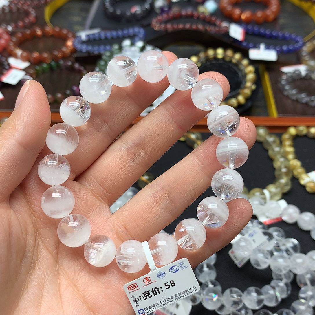 水晶手链未镶嵌手链