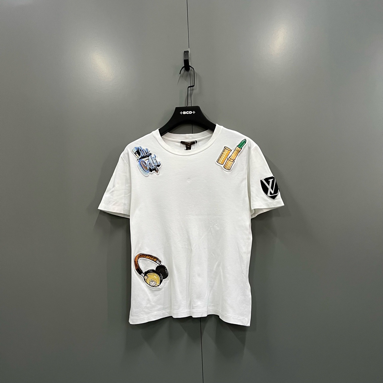 95新 LouisVuitton/路易威登 （bb）121 多元素刺绣短袖 M码/95新/