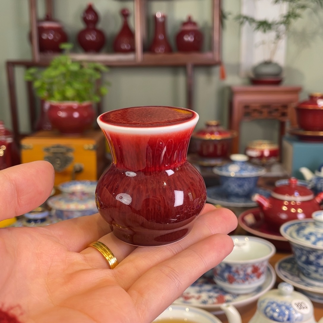 清欢雅玩原矿郎红福利盖置