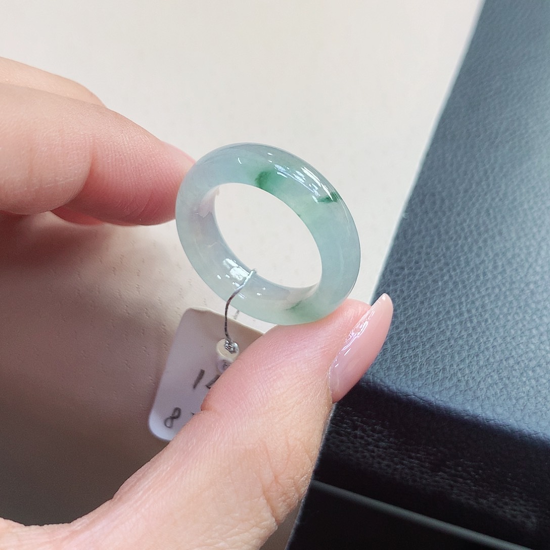 未镶嵌戒指翡翠14号