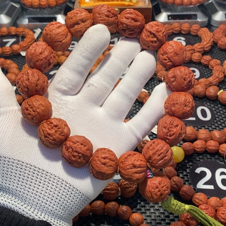 文玩核桃手串核桃手持2.5尺寸全品