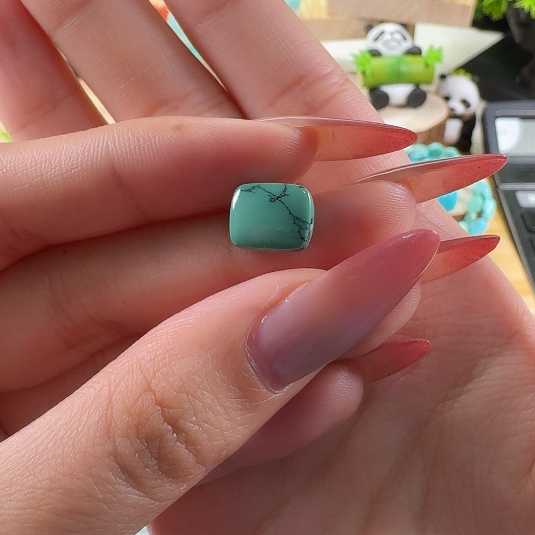 绿松石未镶嵌吊坠(不含链)