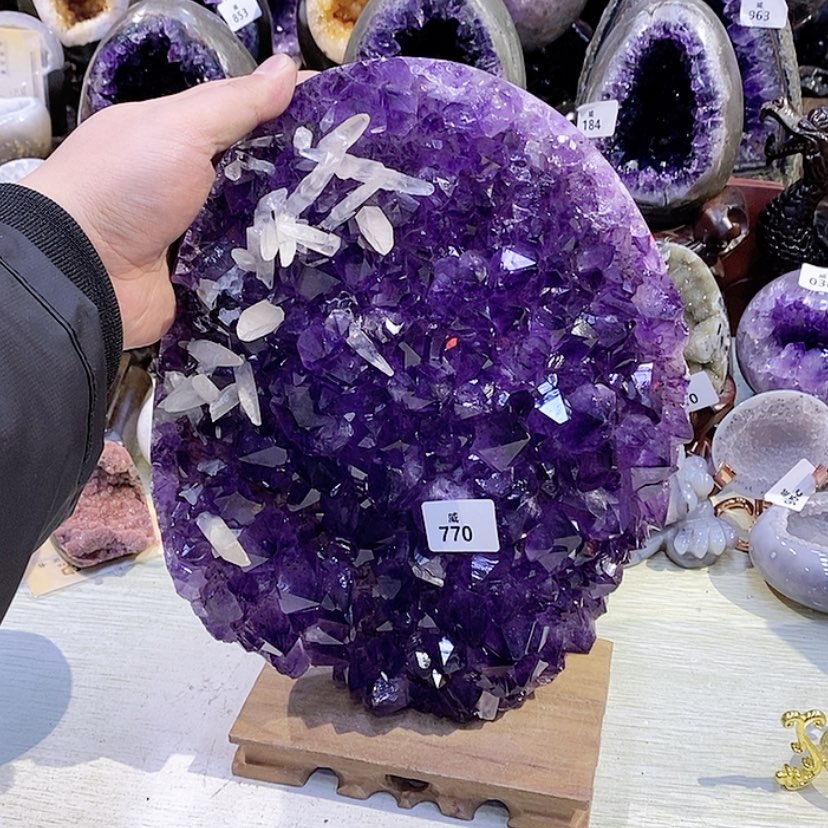 【闪购商品】水晶天然水晶摆件方解石未镶嵌