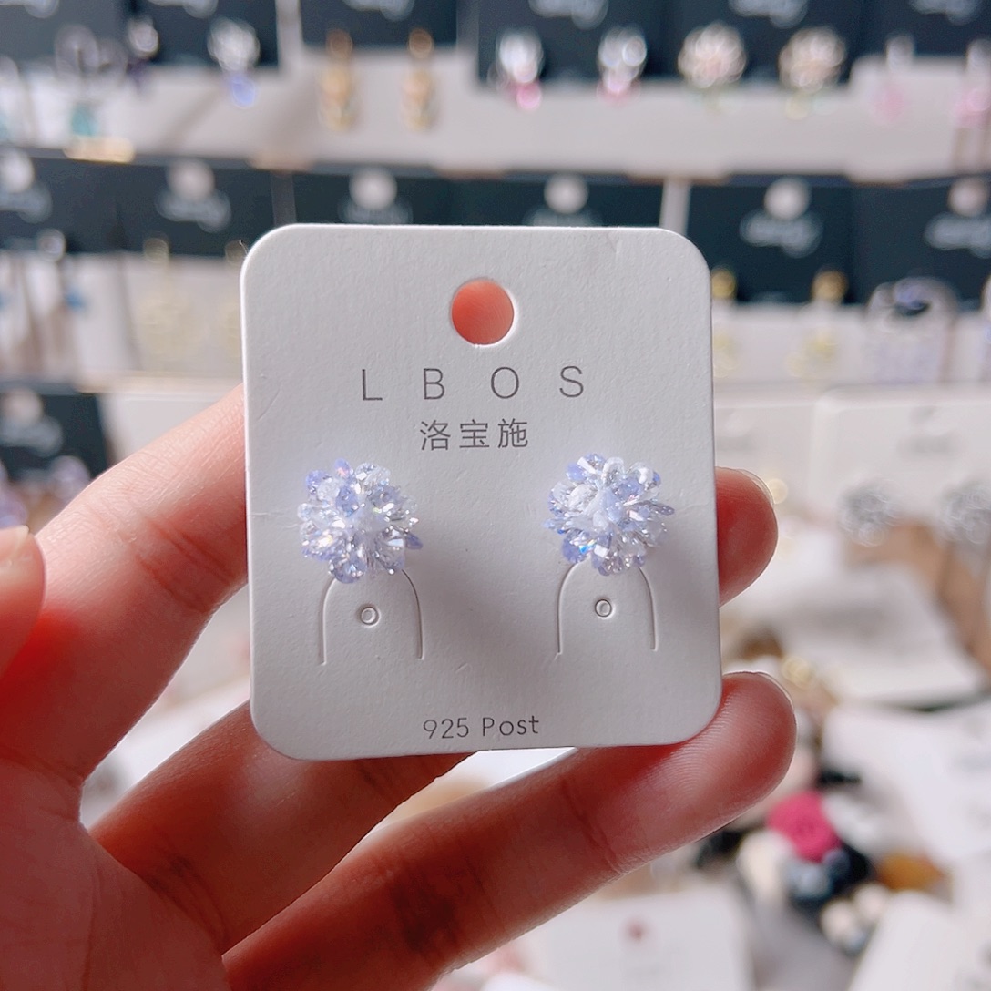 一***一琉璃纯铜合金耳环的