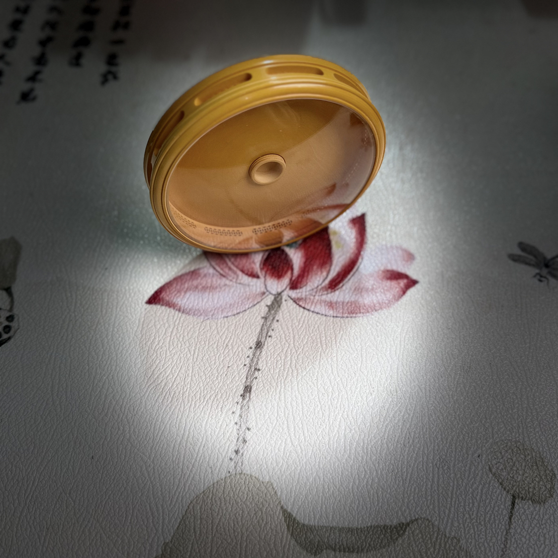 小林作品变色老密胺整挖黄蛉万体虫具尺寸：100*26mm