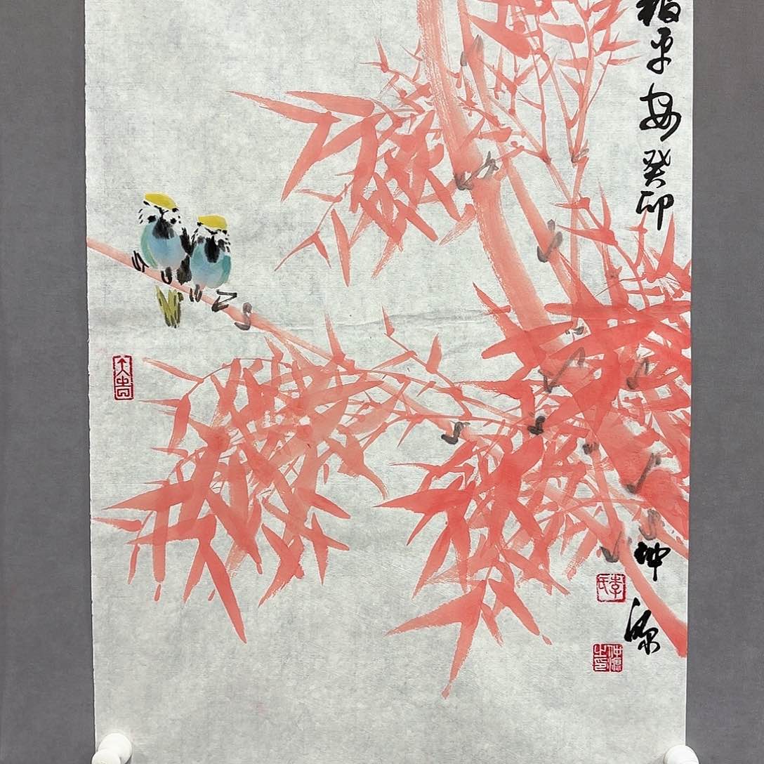国画国画纯手绘作品请放心去藏