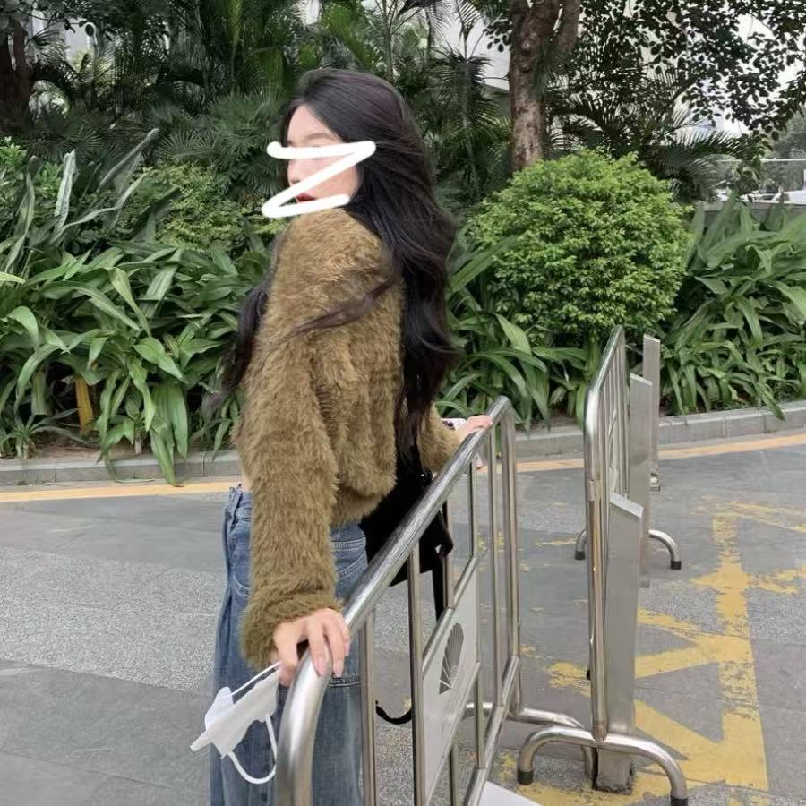 【小水貂】毛茸茸毛衣女