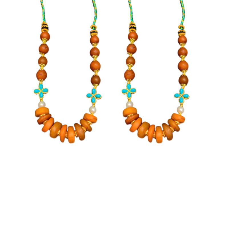 蜜蜡设计款项链A28-352赠礼盒(多样性发)