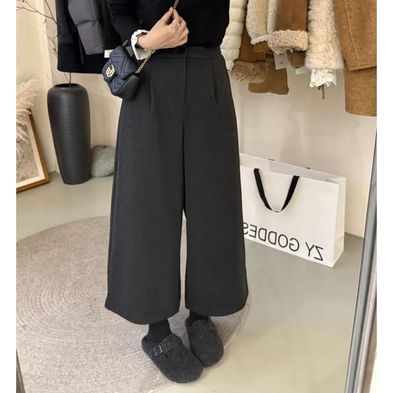 【梦中情裤】通勤秋冬韩版百搭8分神裤9630