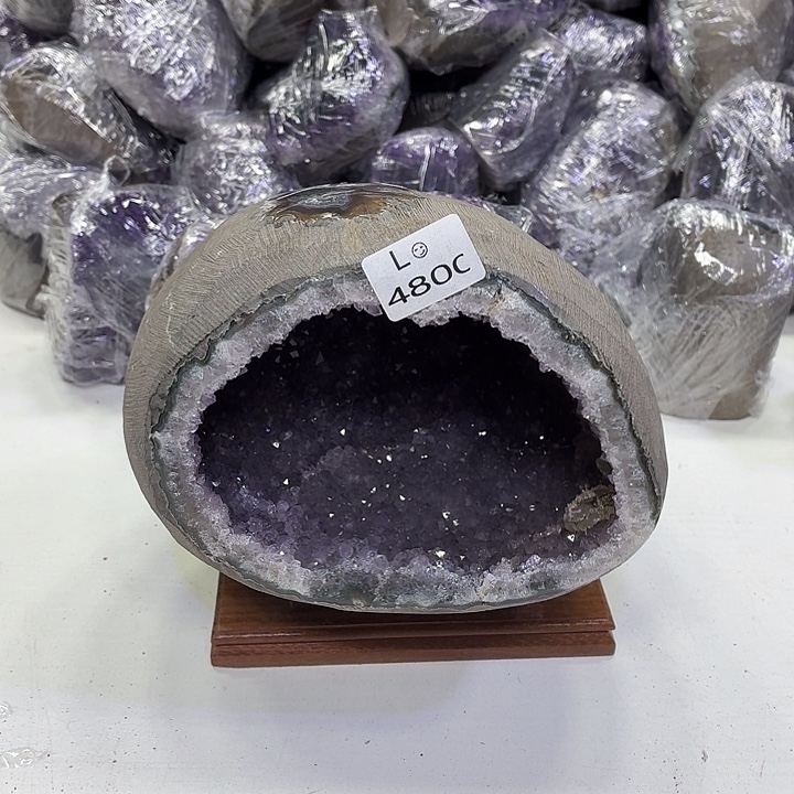 水晶摆件未镶嵌天然紫水晶