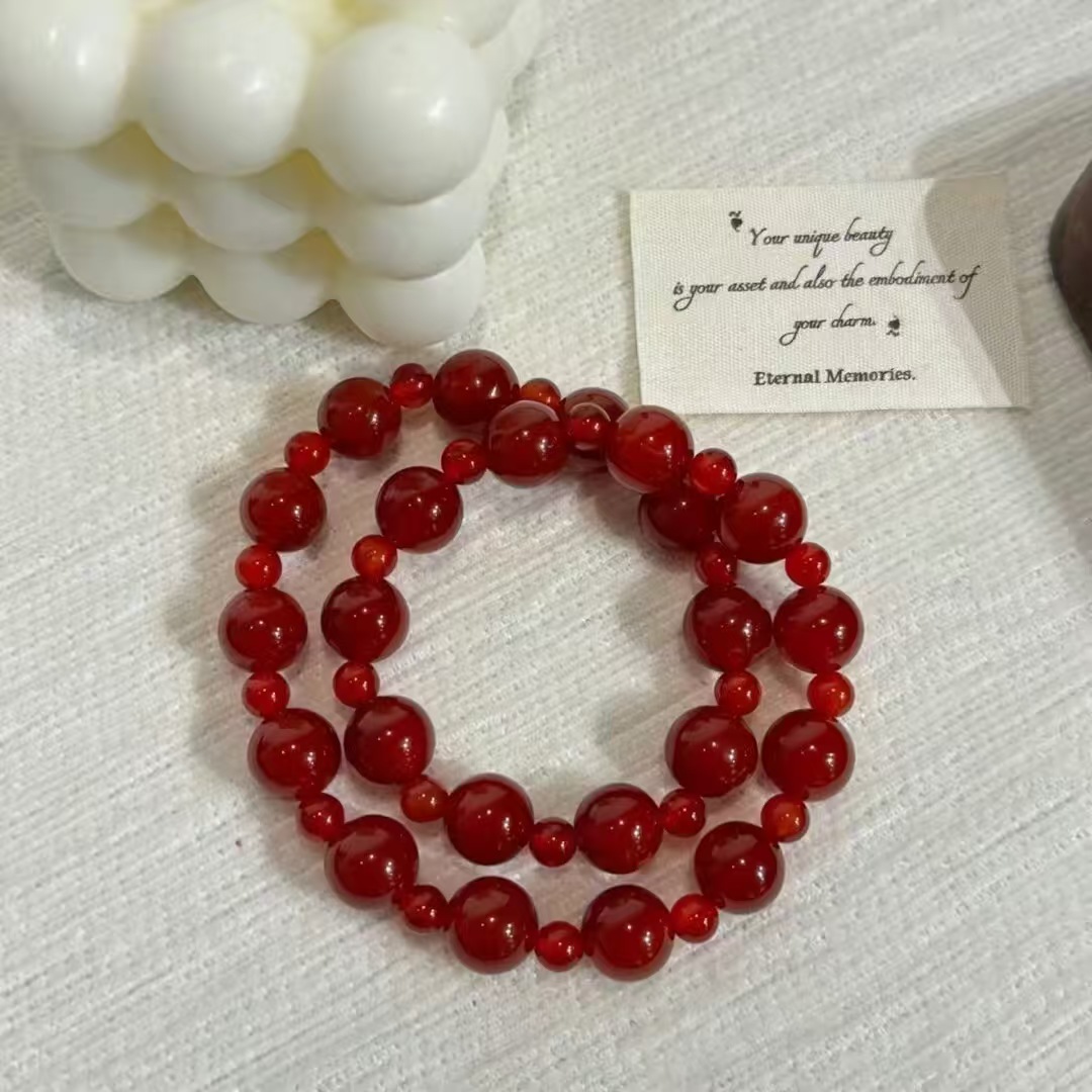 【红玛瑙】精选DIY天然红玛瑙