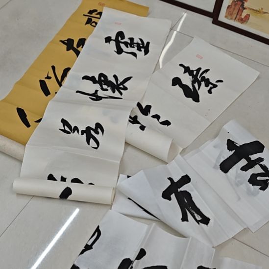薛***喵张兆红精品书法5张